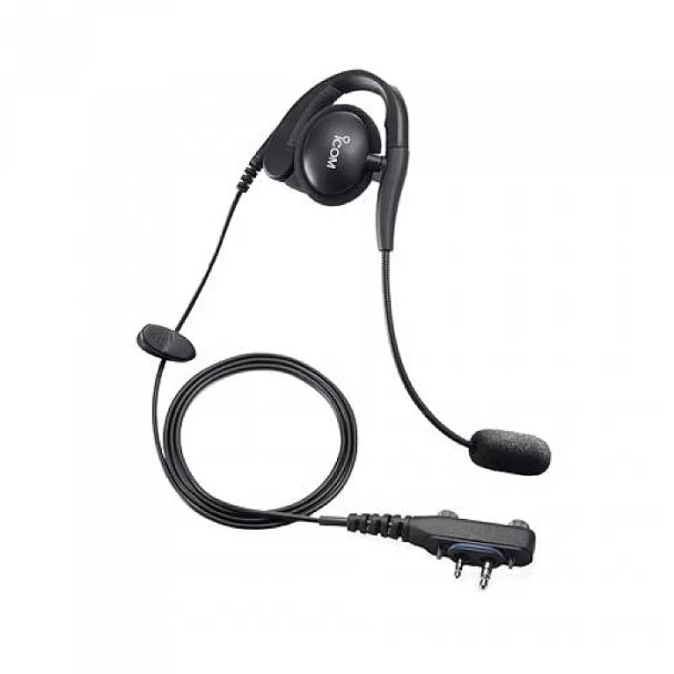 ICOM GENUINE HS-94LWP EARPIECE WITH BOOM MICROPHONE SUITS ICOM IC41PRO