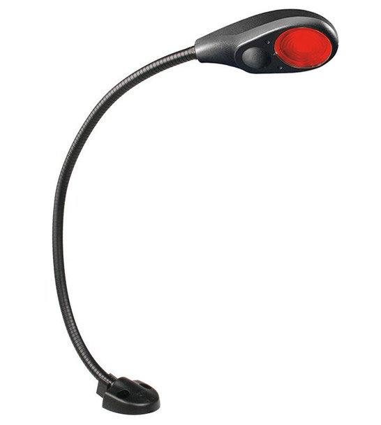 Hella Red LED Flexi Chart Table Lamp