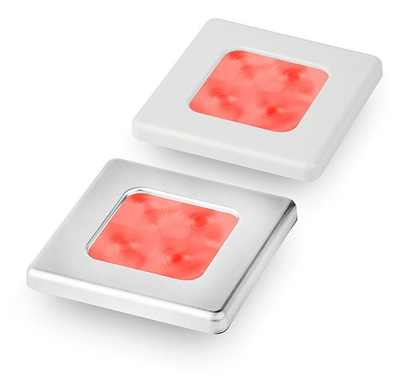 Hella LED Square Courtesy Lamps - Red
