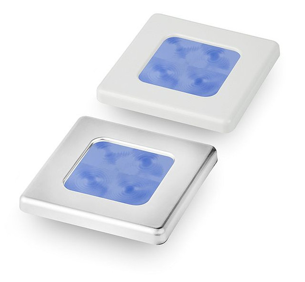 Hella LED Square Courtesy Lamps - Blue