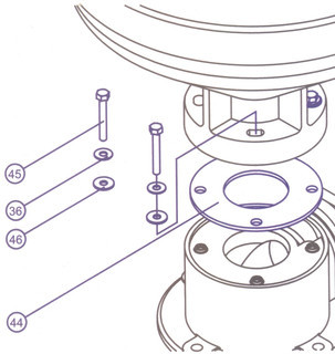 TMC Base Gasket Kit Toilet