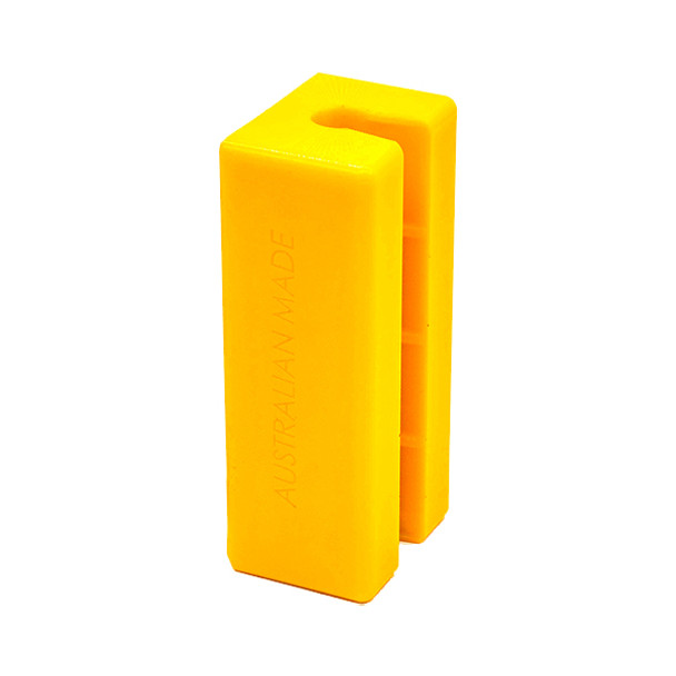 Outboard trim & tilt support block Yellow large