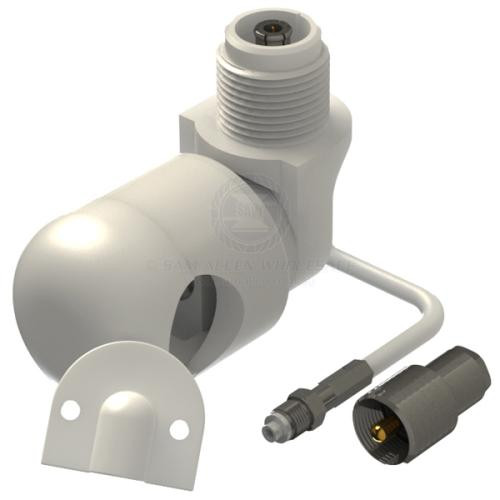 Pacific Antenna Base RailMount 5m Cable White Seamaster Pro