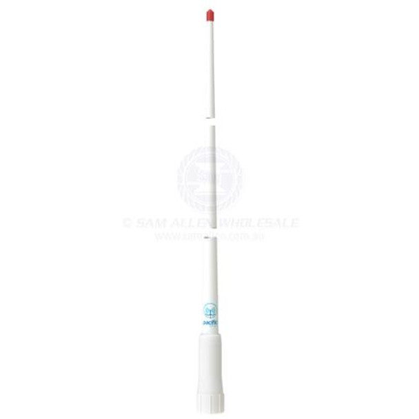 Pacific Antenna AM/FM 2.5m Ultraglass White Seamaster Pro
