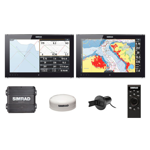 SIMRAD NSO evo 3S MPU 2 x 19" Base System