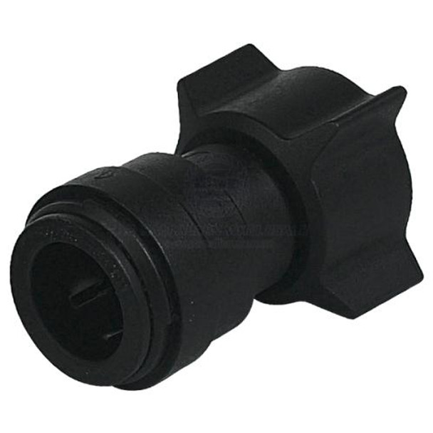 DMfit Connector Straight Swivel 15mm Tube x BSPPF