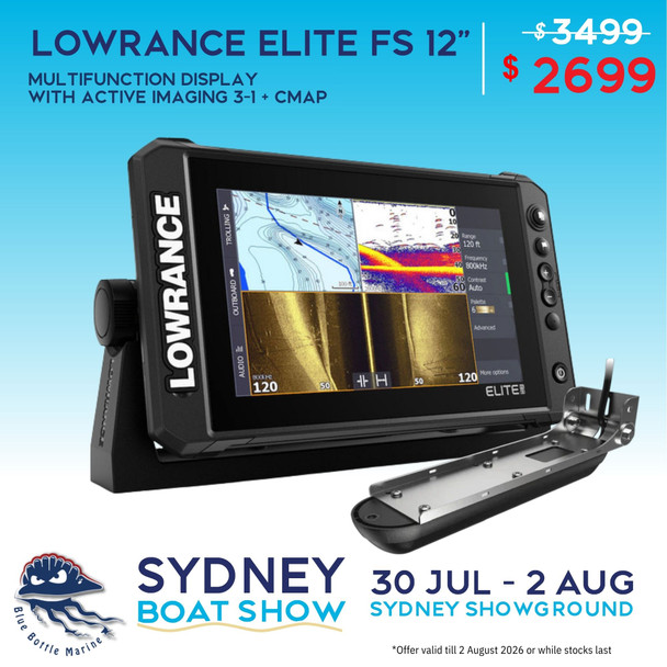 Lowrance ELITE FS 12 With CMAP And Active Imaging 3-1