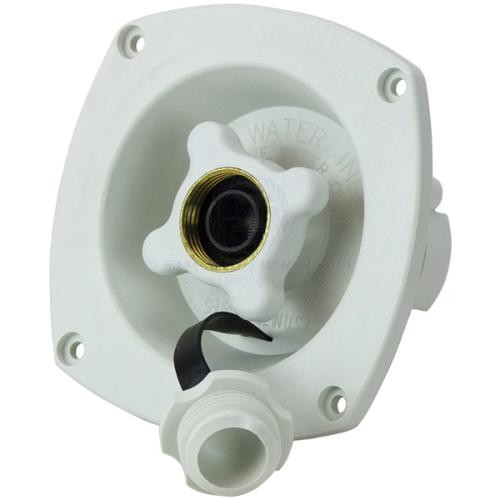 SHURFLO Fresh Water Inlet Pressure Regulator White