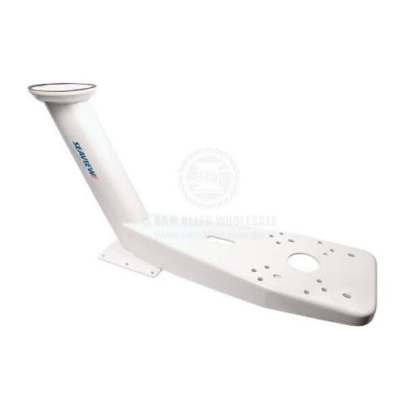 Seaview Modular Radar Dual White Mount Tower - 603mm High