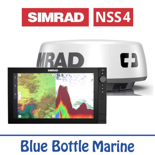 Simrad NSS 4 12 inch with Sonar MFD with Halo 20+ Bundle