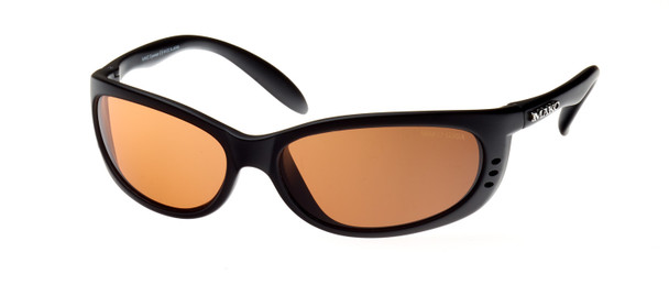 Mako Sleek 9371 Matte Black. Glass Copper Photochromic Lens M01-G3NSX