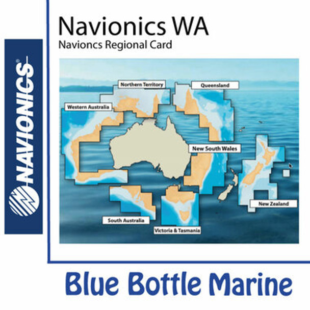 Navionics Plus Region Map Card for WA - Darwin to Ceduna (Discontinued)