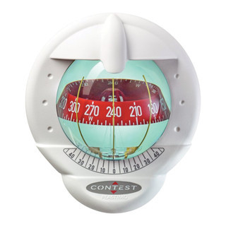 Plastimo Contest 101 Sailboat Compass For Inclined Bulkheads 10-25 Degrees
