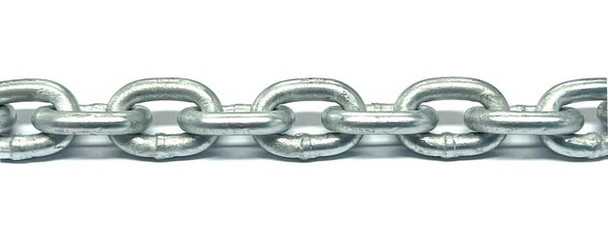 Short Link Galvanised Chain - Per Metre