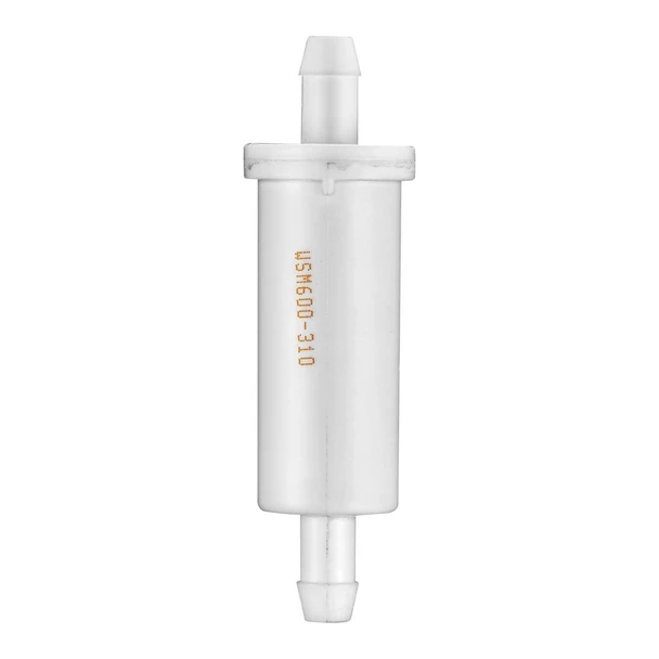 Disposable In-Line Fuel Filters - White Nylon
