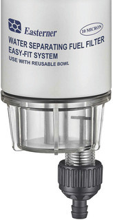 Water Separating Fuel Filter - Replacement Clear Bowl And Standard Filter Element Kit