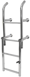 Open Top Ladders - Compact Thin Style Straight Legs
