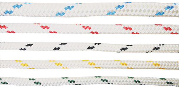 Polyester Double Braid Yacht Rope Flecked - 8mm x 200m