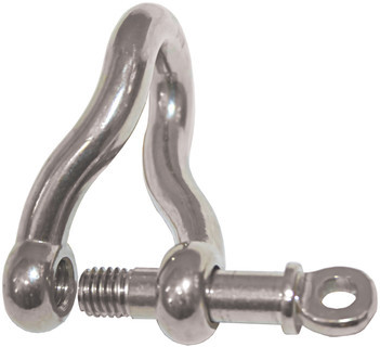 Twisted Shackles - Stainless Steel