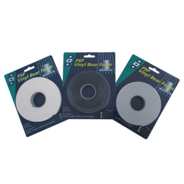 Vinyl Foam Tape Grey 25mm x 6mm x 3M