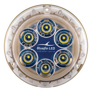 Bluefin Piranha P6 Nitro LED Underwater Lights Dual Colour White / Blue Light