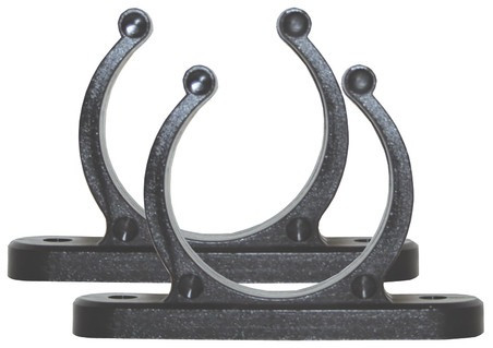 Nylon Tube Clips - Pair