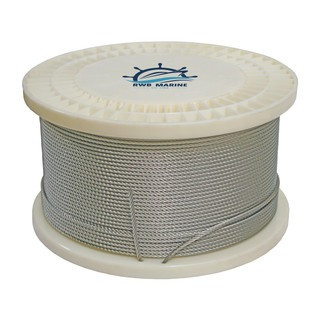 Wire Rope - Stainless Steel 7x19 Flexible
