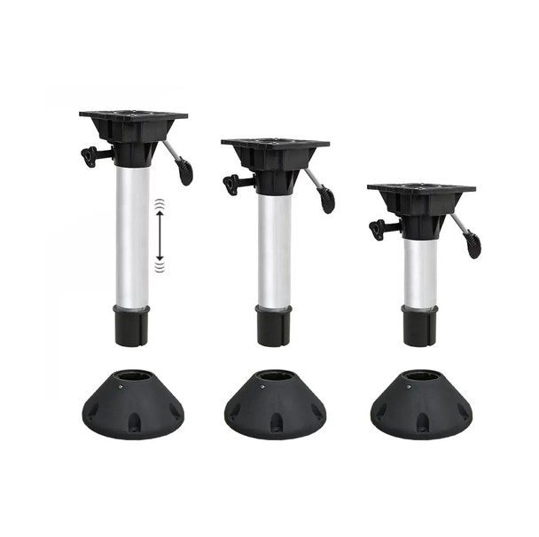 Oceansouth Waverider Removable Socket Seat Pedestal – Dome Base with Swivel Top