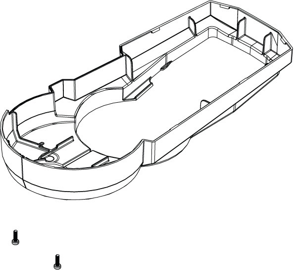 Lowrance Lower Bezel Kit