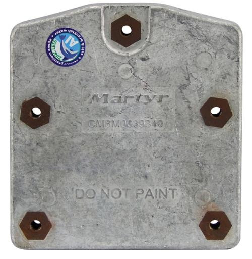 Anodes - Martyr Aluminium Zeus Pod Drive Mercury
