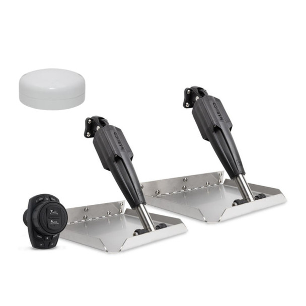Lenco 12" x 12" Edge Mount Trim Tab Kit Include Pro Control Auto