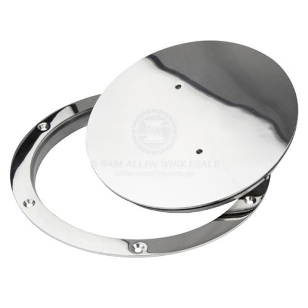 Deck Plate G316 S/Steel Polished Quick Twist Cover 200mm ID