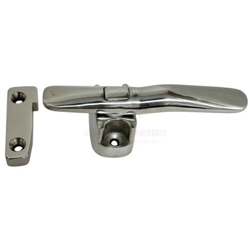 Latch & Striker - Push Button - Stainless Steel