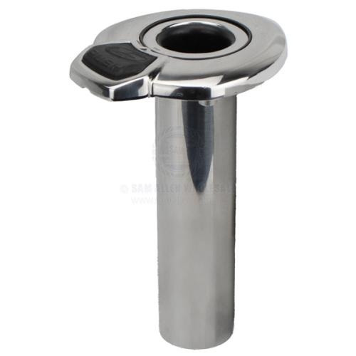 Rod Holder - 0° Streamline - Rotating - Stainless Steel