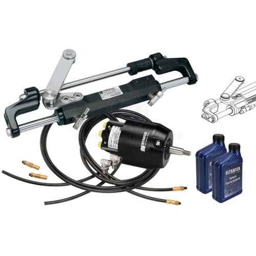 Ultraflex Hydraulic Steering Kits - Nautech with Quickfit Hoses