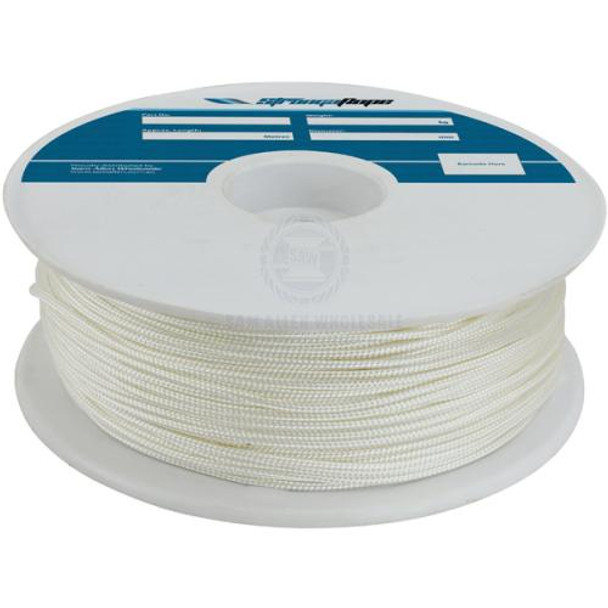 Strong Rope - Polyester Double Braid Solid Colour (Natural)