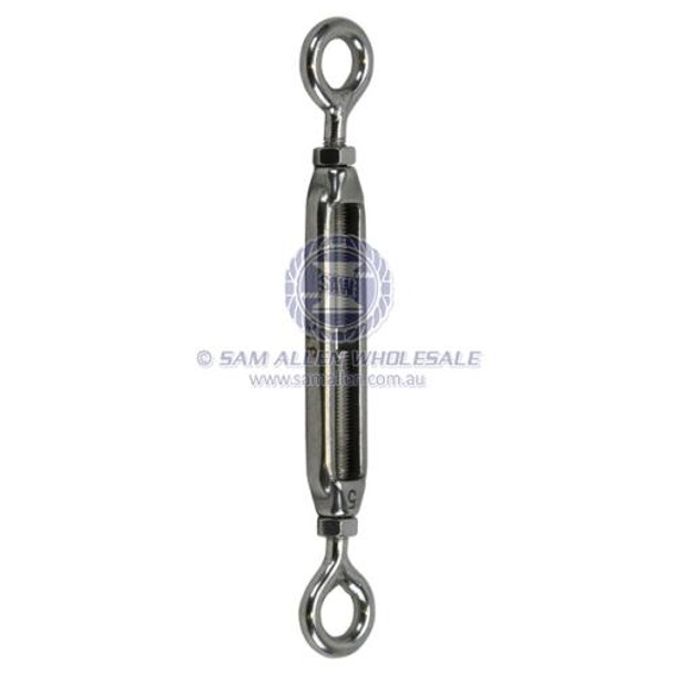 Turnbuckles - Eye & Eye - Stainless Steel - 316G