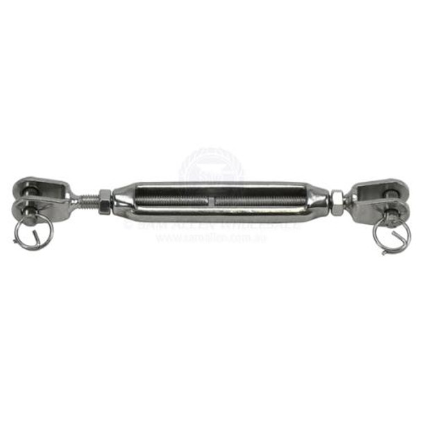 Turnbuckles - Jaw & Jaw - Stainless Steel - 316G