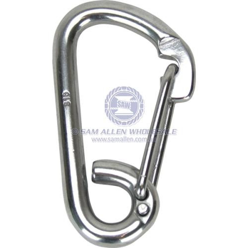 Spring Hooks - Asymmetric - Stainless Steel - 316G
