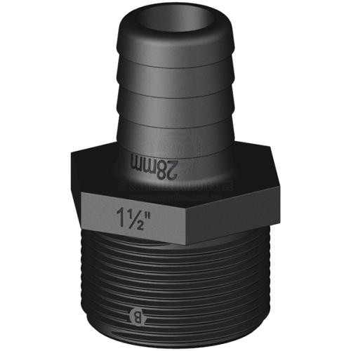 TruDesign Hose Tail 1-1/2" BSP - 28mm Tail Reducer