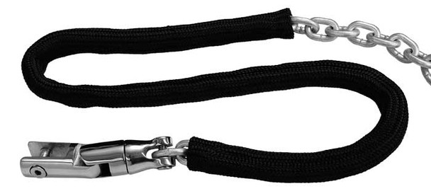 Viper Chain Sock To Suit 6mm Shortlink Chain – 10 Mtrs To Suit Rapid Winch – Black
