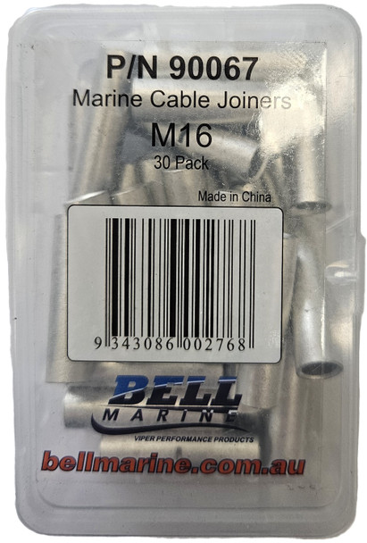 Cable Joiners M16 Tinned Copper – 30 Pack