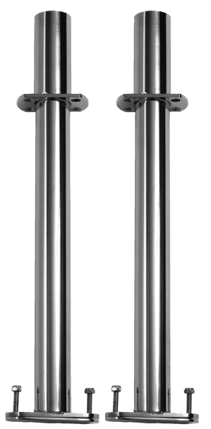 Viper Fibreglass Removable Bait Board Legs & Fittings 420mm Long