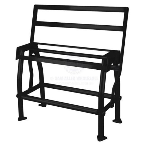 Relaxn Centre Console FB Complete Frame Only Large Alloy Blk Powder Coated