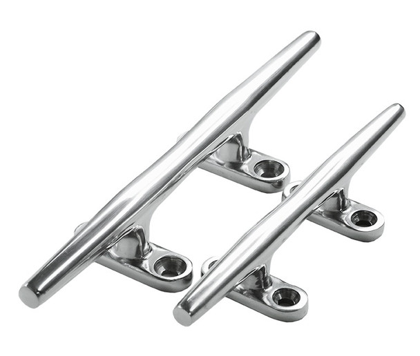 Cast Stainless Steel Cleat – 8″ (200mm) Each