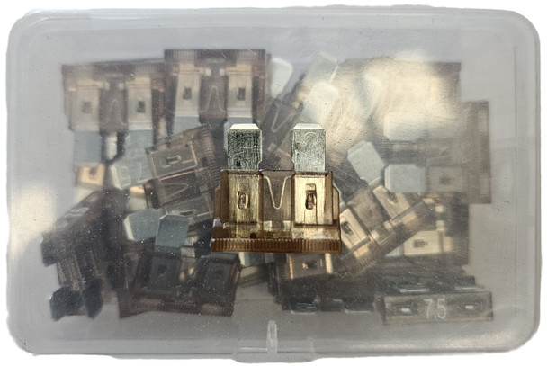 7.5 LED Indicator Blade Fuse Brown – 30 Pack
