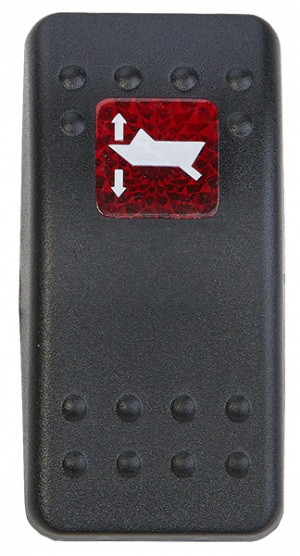 Trim Tabs Indicator LED Switch Cover For Switch 90018/ 90019/ 90020/ 90021