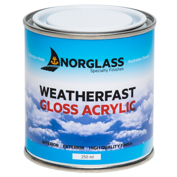 Norglass Weatherfast Gloss Acrylic Silver