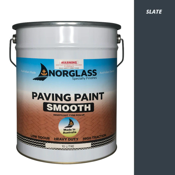 Norglass Paving Paint Smooth in Slate 10 Litre Norglass Paving Paint Smooth in Slate 10 Litre