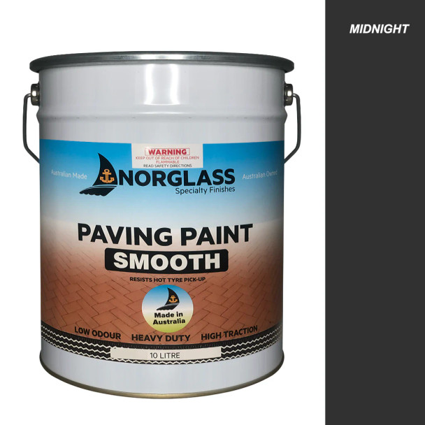 Norglass Paving Paint Smooth in Midnight 10 Litre